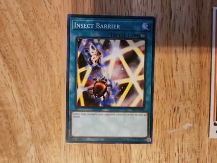 Yugioh Insect Barrier spell card