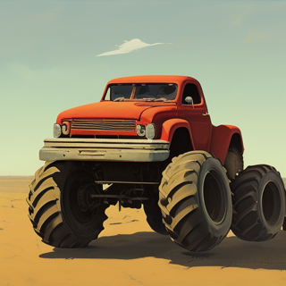 Listia Digital Collectible: Monster truck
