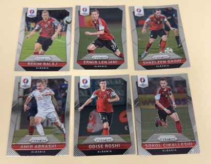 2016 Panini Prizm euro soccer lot