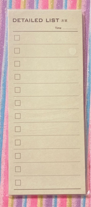  Shopping list memo notes notepad