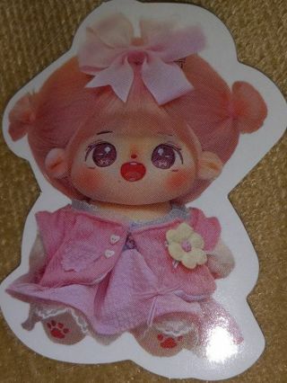 Cute one nice vinyl sticker no refunds regular mail only Very nice quality!