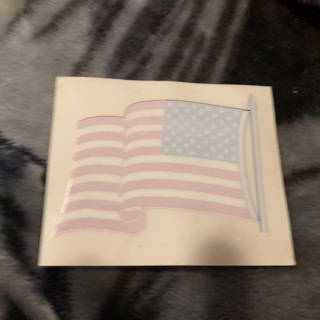 American flag decal 