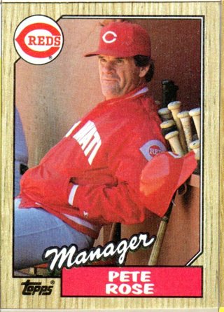 1987 Topps Pete Rose #393