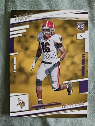 2022 Panini Prestige Rookie Lewis Cine