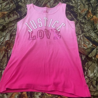 Justice tank top nwot 