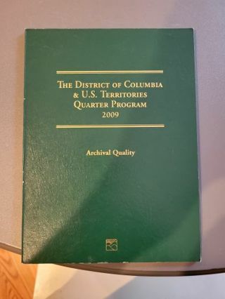 District of Columbia & U.S Territories Quarter folder.