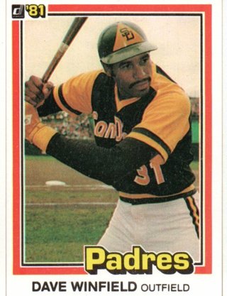 1981 Donruss Dave Winfield #364