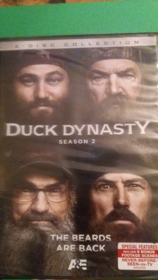 unopened dvd duck dynasty season 2 free shipping