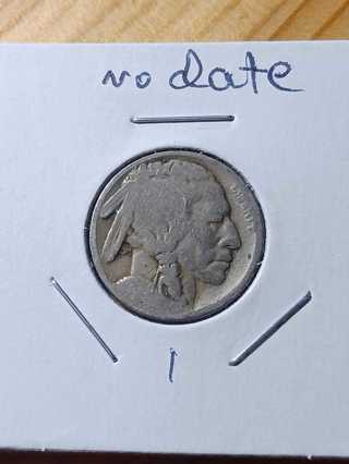 Buffalo Nickel No Date Present! 1.6