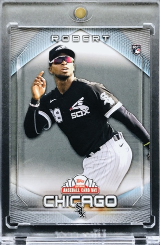 Luis Robert RC - 2020 Topps National Baseball Card Day #7 - Chicago White Sox [BG004]