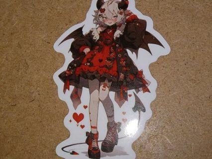 Anime New one vinyl sticker no refunds regular mail only Very nice quality!