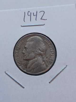 1942 Jefferson Nickel! 22