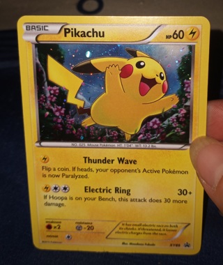 Pikachu  XY89 Pokemon  Promo