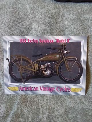 American Vintage Cycles Trading Card # 61