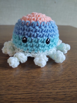 Hand Crocheted Amigurumi Octopus 