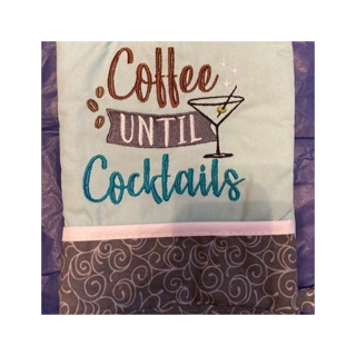 Coffee Until Cocktails Oven Mitt