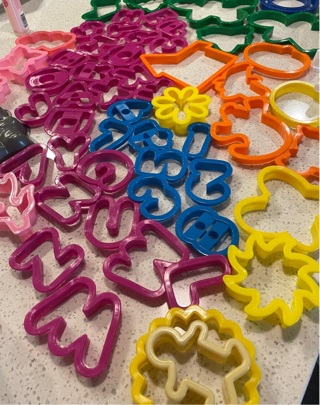 Over 70 PC Baking cookie cutter & icing lot - Crafts cake decorating tools - Ships free 