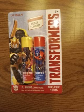 Hasbro "Transformers" Lip Balm Set