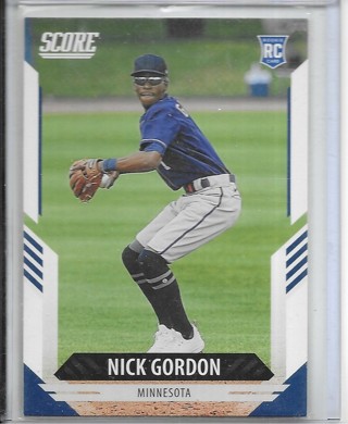 Nick Gordon 2021 Chronicles Score #25 Rookie Card