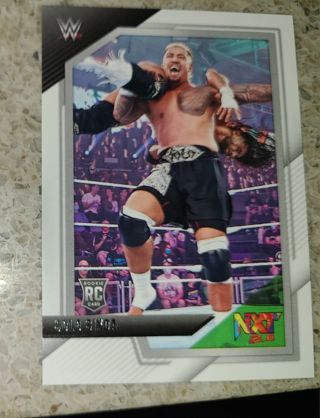 WWE 2022 Topps Solo Sikoa Card