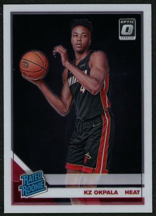 2019-20 DONRUSS OPTIC KZ OKPALA ROOKIE CARD