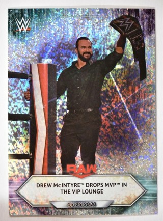 2021 Topps WWE Sparkle Glitter SP - Drew McIntyre Foilboard Parallel #79