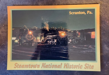 Steamtown National Historic Site Postcard 