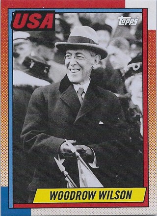  2016 Presidential World Series First Pitches Throwback Thursday #125 Woodrow Wilson