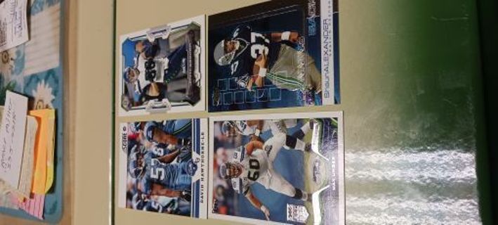 Seattle Seahawks 4Card Lot