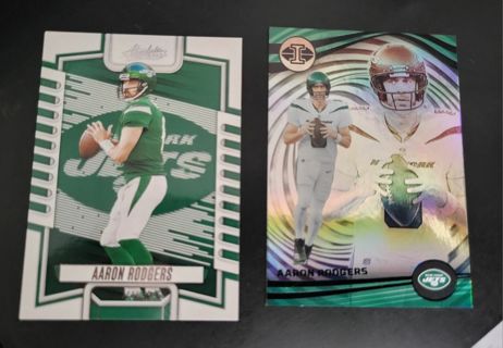 2023 Aaron Rodgers New York Jets cards