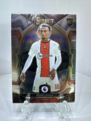 2022-23 Select Premier League Soccer Terrace #82 Sekou Mara - Southampton RC Football Card