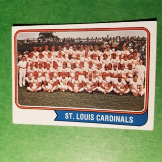 1974 - TOPPS BASEBALL CARD NO. 36 - ST. LOUIS TEAM - CARDINALS 