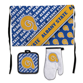 New With Tags Albany State Golden Rams Football WinCraft Premium BBQ Set Orig. $40 