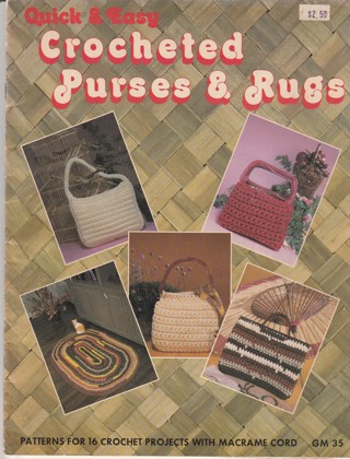 Crochet Leaflet: Purses and Rugs