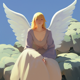 Listia Digital Collectible: Absolutely Gorgeous Blonde Angel