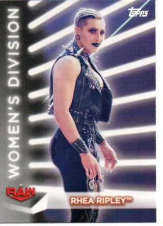 2021 Topps WWE Rhea Ripley Roster Womens Division R-13
