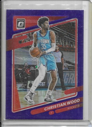 Christian Wood 2021-22 Optic Purple #93