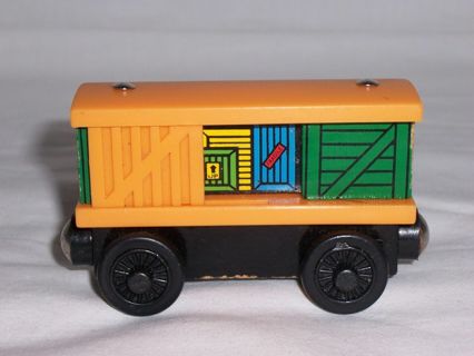Sliding Door Box Car (2002) - Thomas & Friends Wooden Railway - Toy, Train Buy 1 Get 1 Free