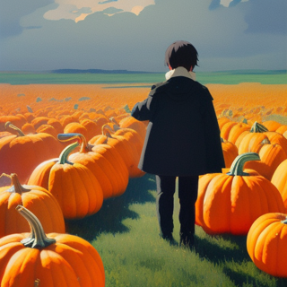 Listia Digital Collectible: Searching for the great pumpkin.