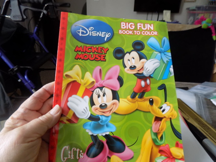 Disney's Mickey Mouse Big Fun Book to color Gifts to give