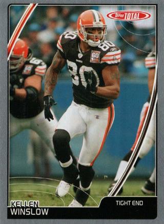 Tradingcard - NFL - 2007 Topps Total - Silver #108 - Kellen Winslow - Cleveland Browns