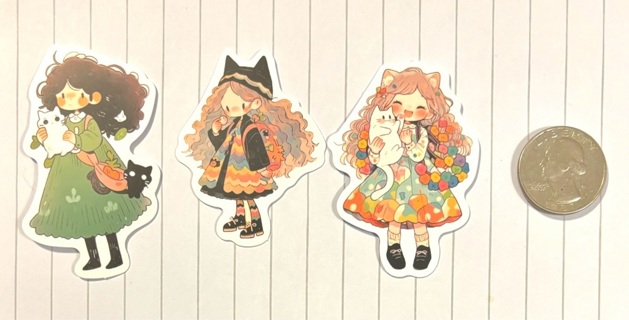 3 pc stickers