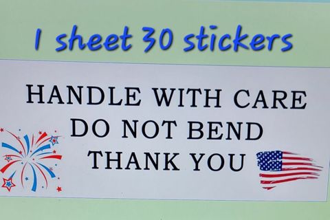 1 sheet address stickers