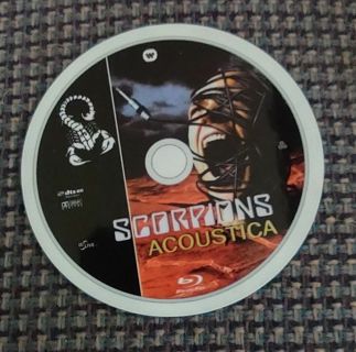 Scorpions acoustica LP laptop sticker for PS4 Xbox One hard hat toolbox