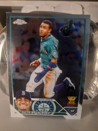 2023 Julio Rodriguez TOPPS CHROME 1ST Year Mariners