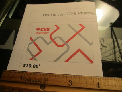 $10.00 CVS 