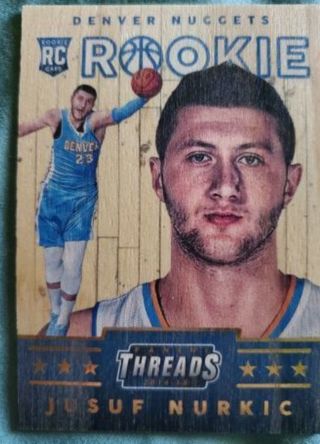 JUSUF NURKIC ROOKIE THREADS