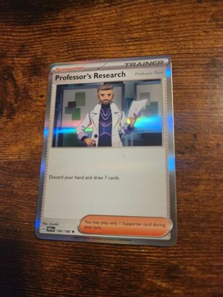 Pokemon Professor's Research holo rare 190/198