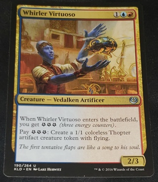 MTG ✨ Whirler Virtuoso - (U) 190/264 Kaladesh (KLD) ✨ Magic the Gathering (2016)