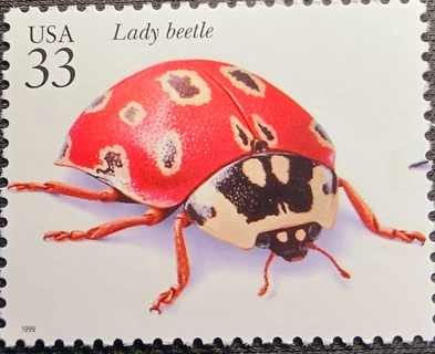 NICE LADY BUG STAMP MNH 33c